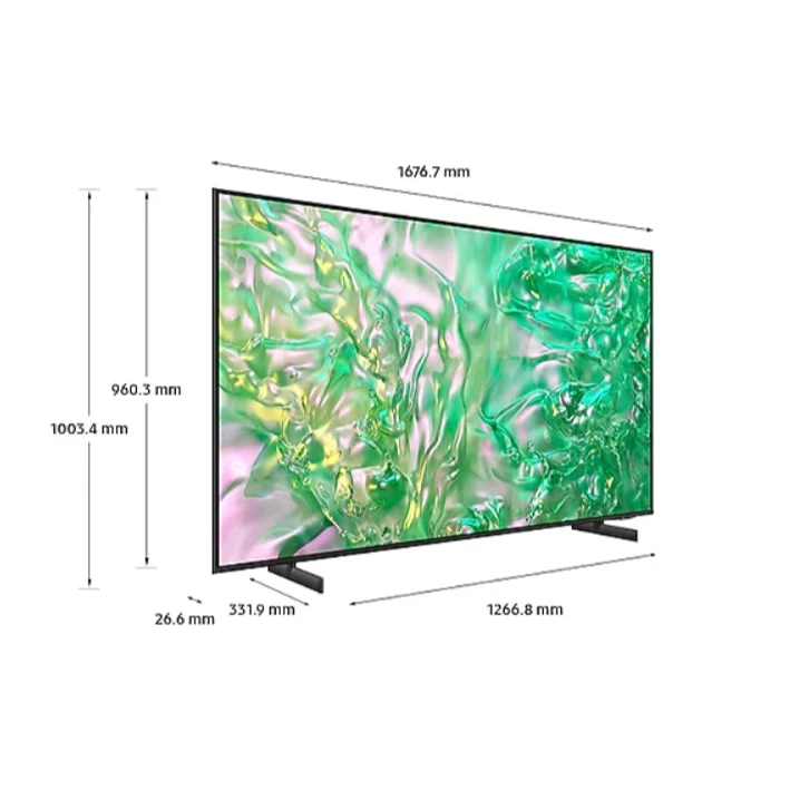 Samsung 三星 65吋-75吋 Crystal UHD DU8000 4K電視 UA65DU8000XXZW