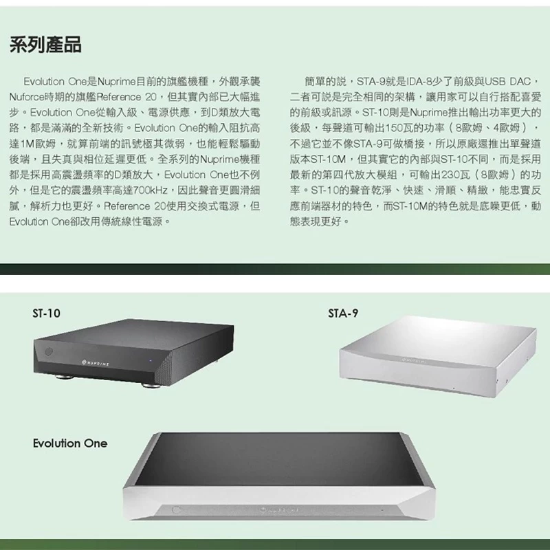 NuPrime IDA-8 兩聲道D類綜合擴大機